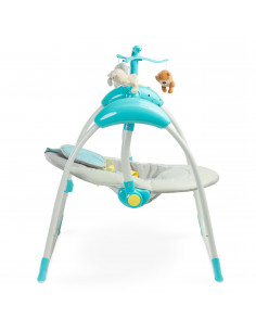 Leagan electric cu telecomanda Caretero LOOP Blue,TERO-8086 2