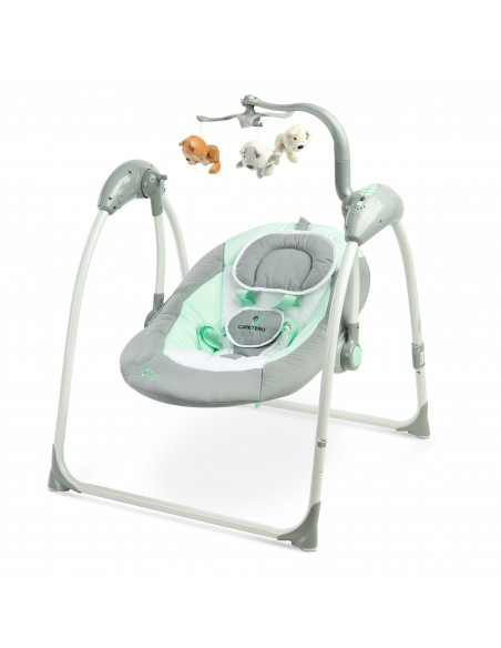 Leagan electric cu telecomanda Caretero LOOP Graphite,TERO-8088
