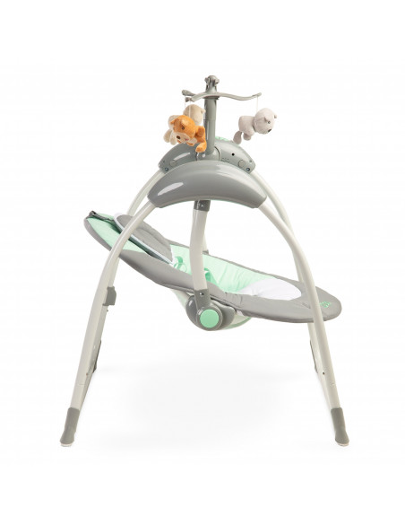 Leagan electric cu telecomanda Caretero LOOP Graphite,TERO-8088
