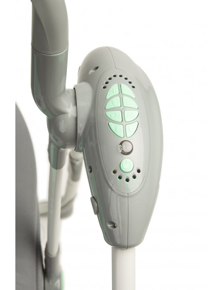 Leagan electric cu telecomanda Caretero LOOP Graphite,TERO-8088