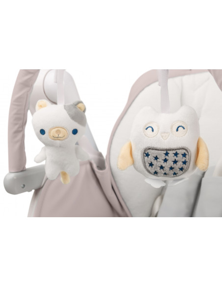 Scaun de masa cu leagan electric Caretero INDIGO 2 in 1 Scaun de masa cu leagan electric Caretero INDIGO 2 in 1