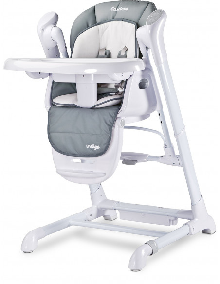 Scaun de masa cu leagan electric Caretero INDIGO 2 in 1 Scaun de masa cu leagan electric Caretero INDIGO 2 in 1