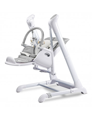 Scaun de masa cu leagan electric Caretero INDIGO 2 in 1 Scaun de masa cu leagan electric Caretero INDIGO 2 in 1