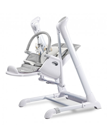 Scaun de masa cu leagan electric Caretero INDIGO 2 in 1 Scaun de masa cu leagan electric Caretero INDIGO 2 in 1