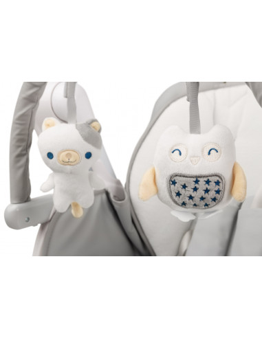 Scaun de masa cu leagan electric Caretero INDIGO 2 in 1 Scaun de masa cu leagan electric Caretero INDIGO 2 in 1