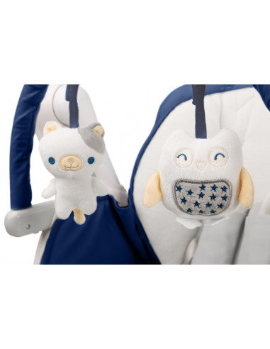 Scaun de masa cu leagan electric Caretero INDIGO 2 in 1