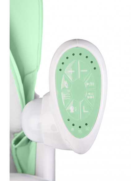 Scaun de masa cu leagan electric Caretero INDIGO 2 in 1