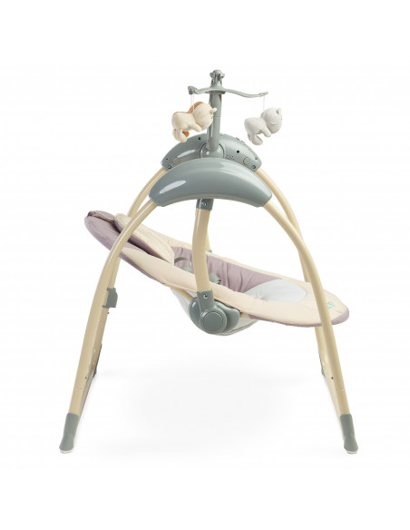 Leagan electric cu telecomanda Caretero LOOP Beige,TERO-8085