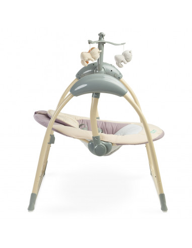 Leagan electric cu telecomanda Caretero LOOP Beige,TERO-8085