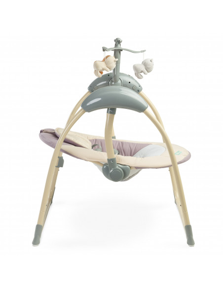 Leagan electric cu telecomanda Caretero LOOP Beige,TERO-8085
