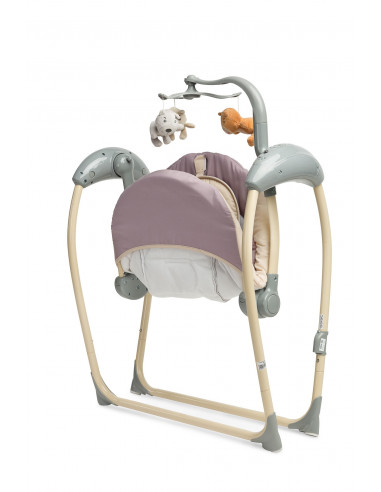 Leagan electric cu telecomanda Caretero LOOP Beige,TERO-8085