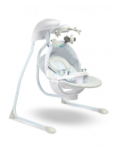 Leagan electric cu melodii si carusel Caretero RAFFI