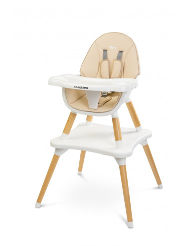 Scaun de masa transformabil Caretero TUVA Beige,TERO-7707