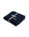 Paturica de bumbac tricotata Sensillo 100x80 cm Albastru