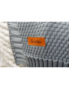 Paturica cu gluga bambus 100% cutie cadou Grafit,SILLO-43495