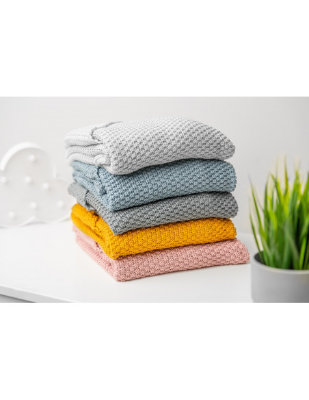 Paturica cu gluga bambus 100% cutie cadou Grafit,SILLO-43495