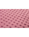 Paturica nou-nascut Sensillo Minky Wrap Retro Birds Pink 80x80