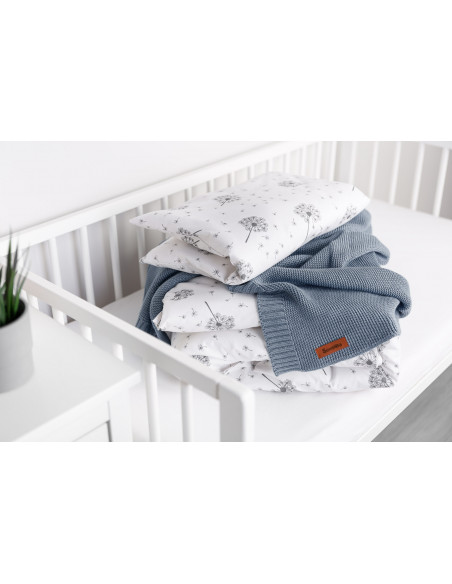Paturica de bumbac si bambus Sensillo 100x80 cm Jeans,SILLO-4338