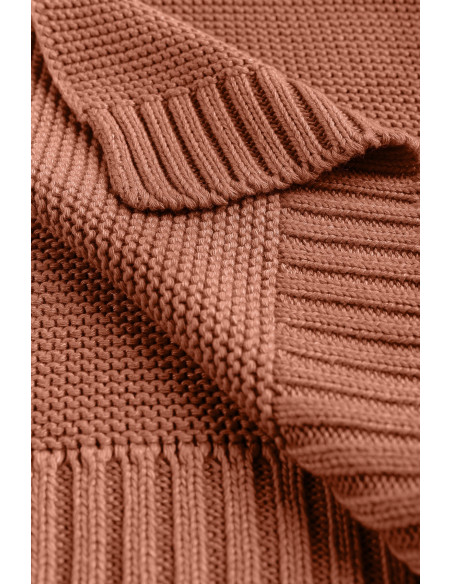 Paturica de bumbac si bambus Sensillo 100x80 cm Coral,SILLO-4336