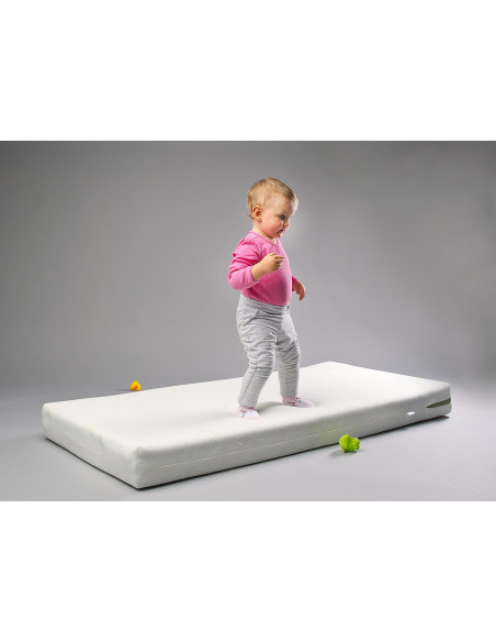 Saltea Sensillo LUXE Cocos-Spuma-Cocos 120x60x11 cm cu Aloe