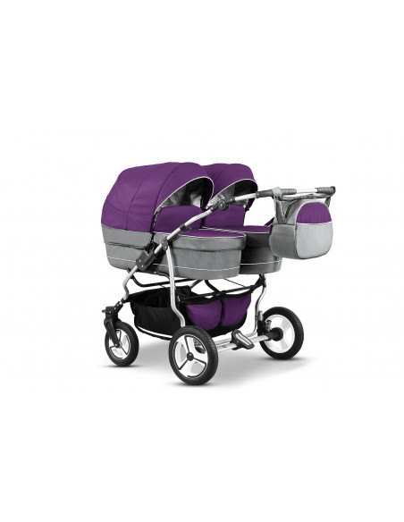 Carucior pentru gemeni Mikado TWIN T-04 3 in 1,MKD-T3.T-04