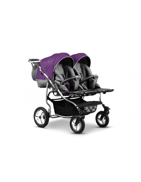 Carucior pentru gemeni Mikado TWIN T-04 3 in 1,MKD-T3.T-04