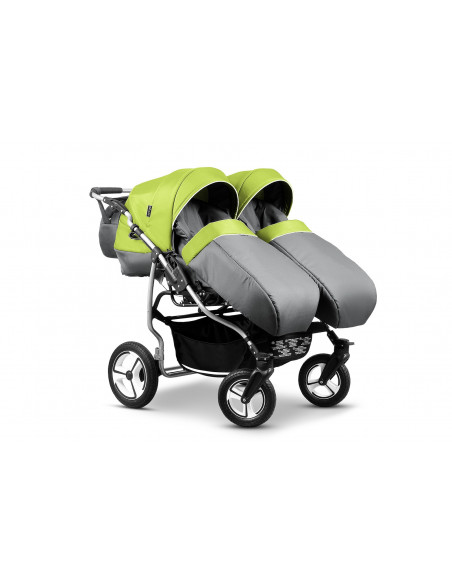 Carucior pentru gemeni Mikado TWIN T-08 3 in 1,MKD-T3.T-08