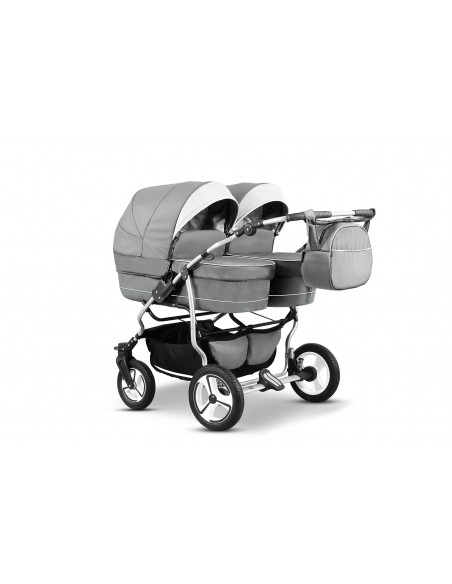 Carucior pentru gemeni Mikado TWIN T-09 3 in 1 Carucior pentru gemeni Mikado TWIN T-09 3 in 1