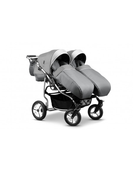 Carucior pentru gemeni Mikado TWIN T-09 3 in 1,MKD-T3.T-09