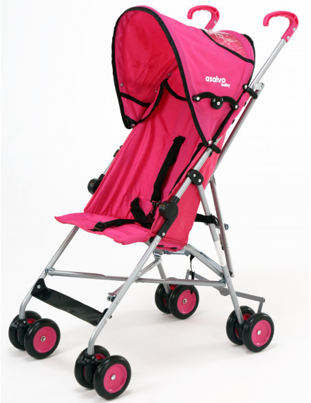 Carucior sport compact Asalvo MOVING Pink,13644