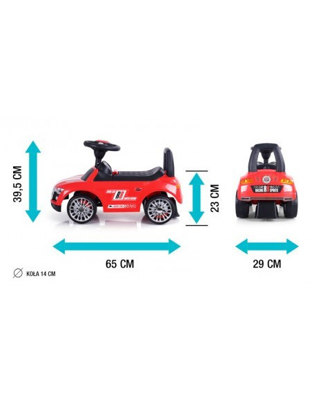 Masinuta copii Racer Red,22435