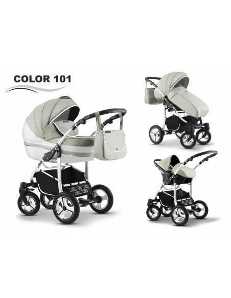 Carucior Mikado CITY STAR 3 in 1 (culoare 101) Gri Carucior Mikado CITY STAR 3 in 1 (culoare 101) Gri
