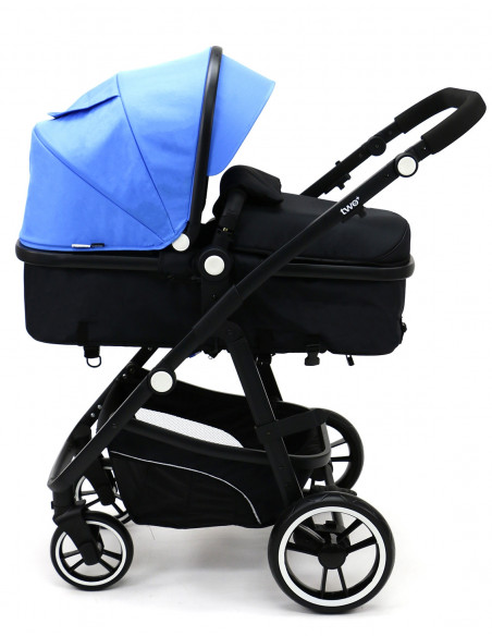Carucior 3 in 1 Asalvo CONVERTIBLE TWO+ Blue Carucior 3 in 1 Asalvo CONVERTIBLE TWO+ Blue