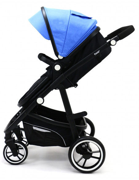 Carucior 3 in 1 Asalvo CONVERTIBLE TWO+ Blue,16638