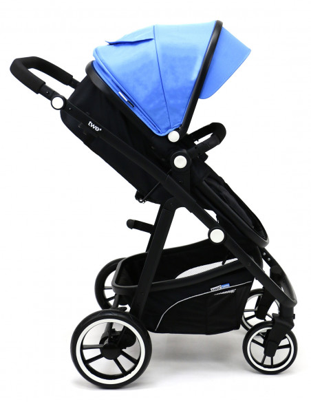 Carucior 3 in 1 Asalvo CONVERTIBLE TWO+ Blue,16638