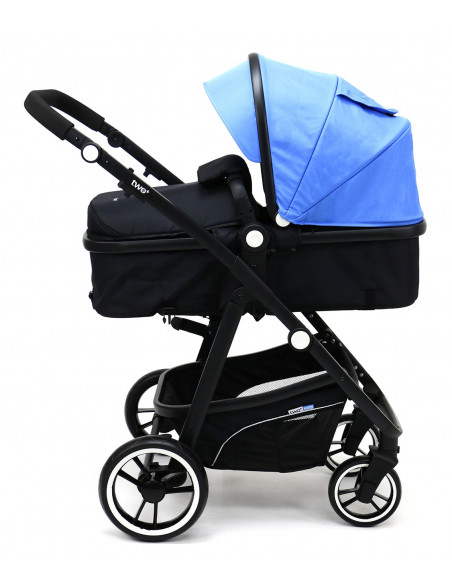 Carucior 3 in 1 Asalvo CONVERTIBLE TWO+ Blue,16638