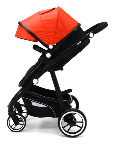 Carucior 3 in 1 Asalvo CONVERTIBLE TWO+ Red,16621