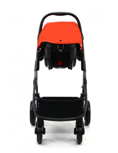 Carucior 3 in 1 Asalvo CONVERTIBLE TWO+ Red,16621