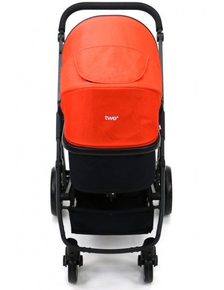 Carucior 3 in 1 Asalvo CONVERTIBLE TWO+ Red,16621