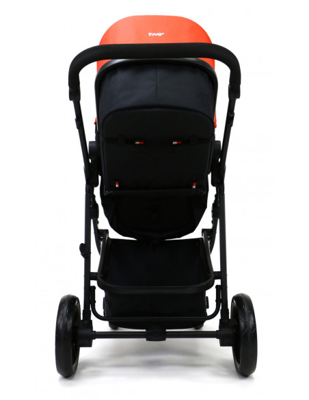 Carucior 3 in 1 Asalvo CONVERTIBLE TWO+ Red,16621