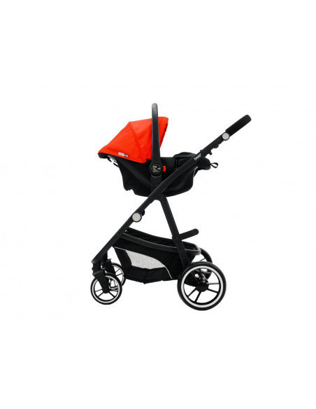 Carucior 3 in 1 Asalvo CONVERTIBLE TWO+ Red,16621