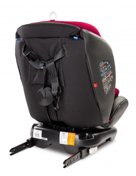 Scaun auto rotativ Caretero MUNDO 0-36 Kg Isofix Rosu,TERO-2604