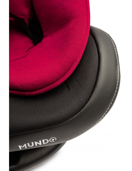 Scaun auto rotativ Caretero MUNDO 0-36 Kg Isofix Rosu,TERO-2604
