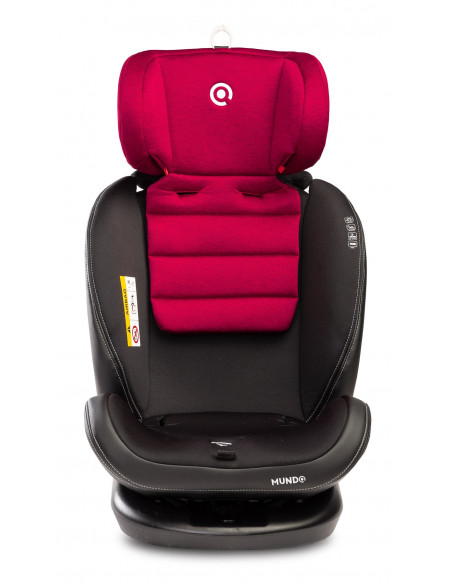Scaun auto rotativ Caretero MUNDO 0-36 Kg Isofix Rosu,TERO-2604