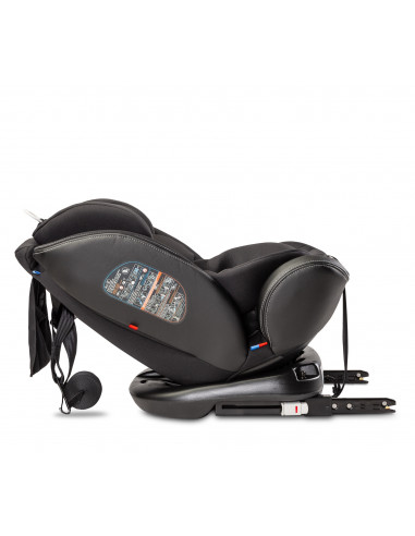 Scaun auto rotativ Caretero MUNDO 0-36 Kg Isofix Negru,TERO-2601