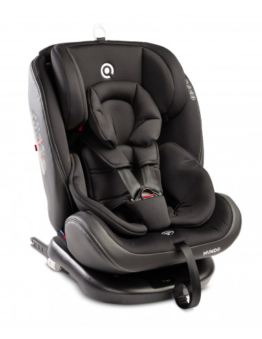 Scaun auto rotativ Caretero MUNDO 0-36 Kg Isofix Negru,TERO-2601
