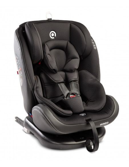 Scaun auto rotativ Caretero MUNDO 0-36 Kg Isofix Negru,TERO-2601