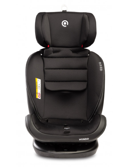 Scaun auto rotativ Caretero MUNDO 0-36 Kg Isofix Negru,TERO-2601