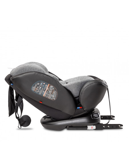 Scaun auto rotativ Caretero MUNDO 0-36 Kg Isofix Gri,TERO-2600