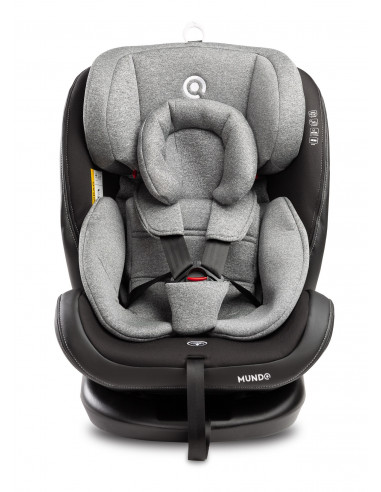 Scaun auto rotativ Caretero MUNDO 0-36 Kg Isofix Gri,TERO-2600